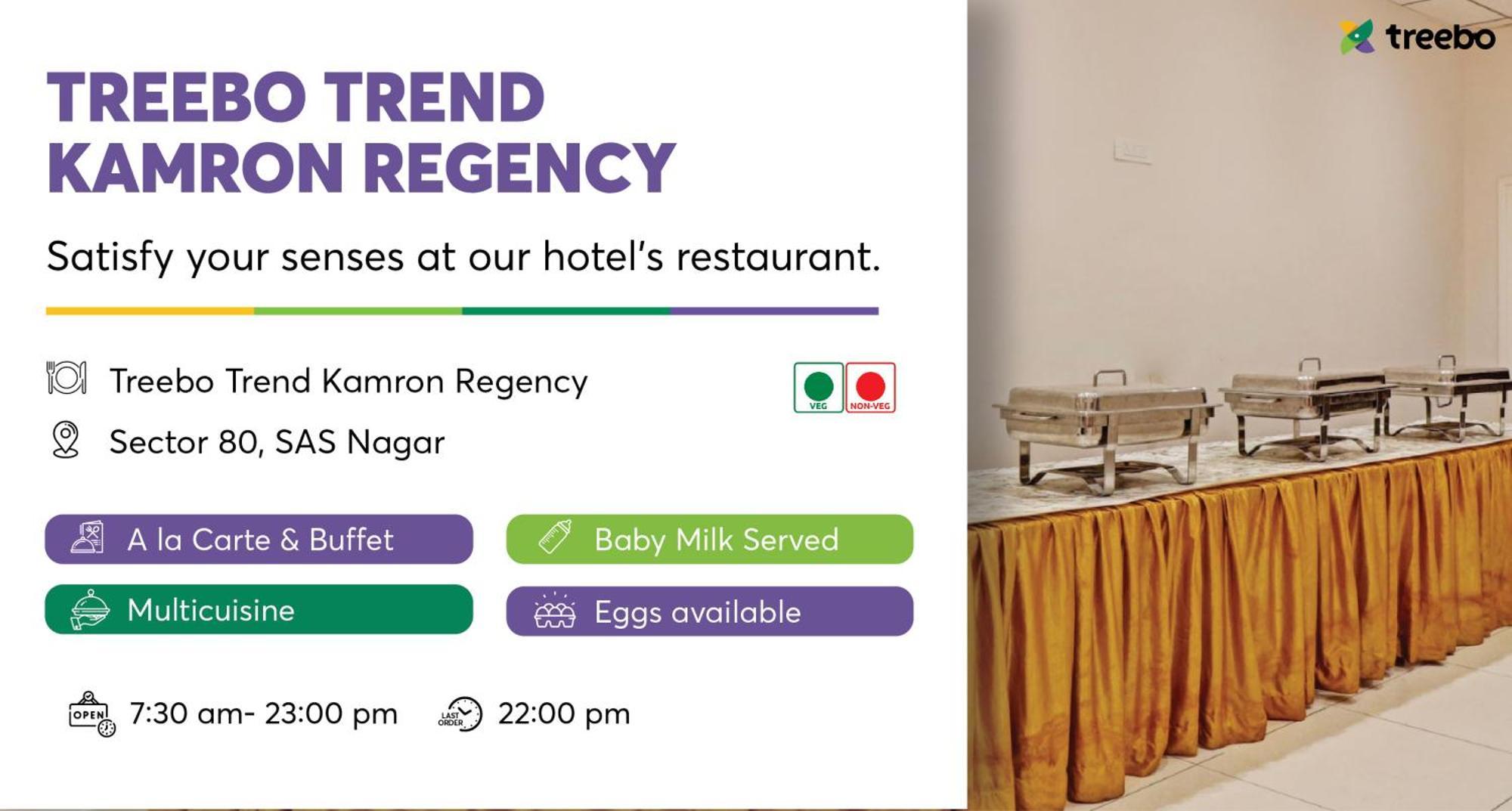 Treebo Kamron Regency Sector 80 Hotel Mohali Exterior photo